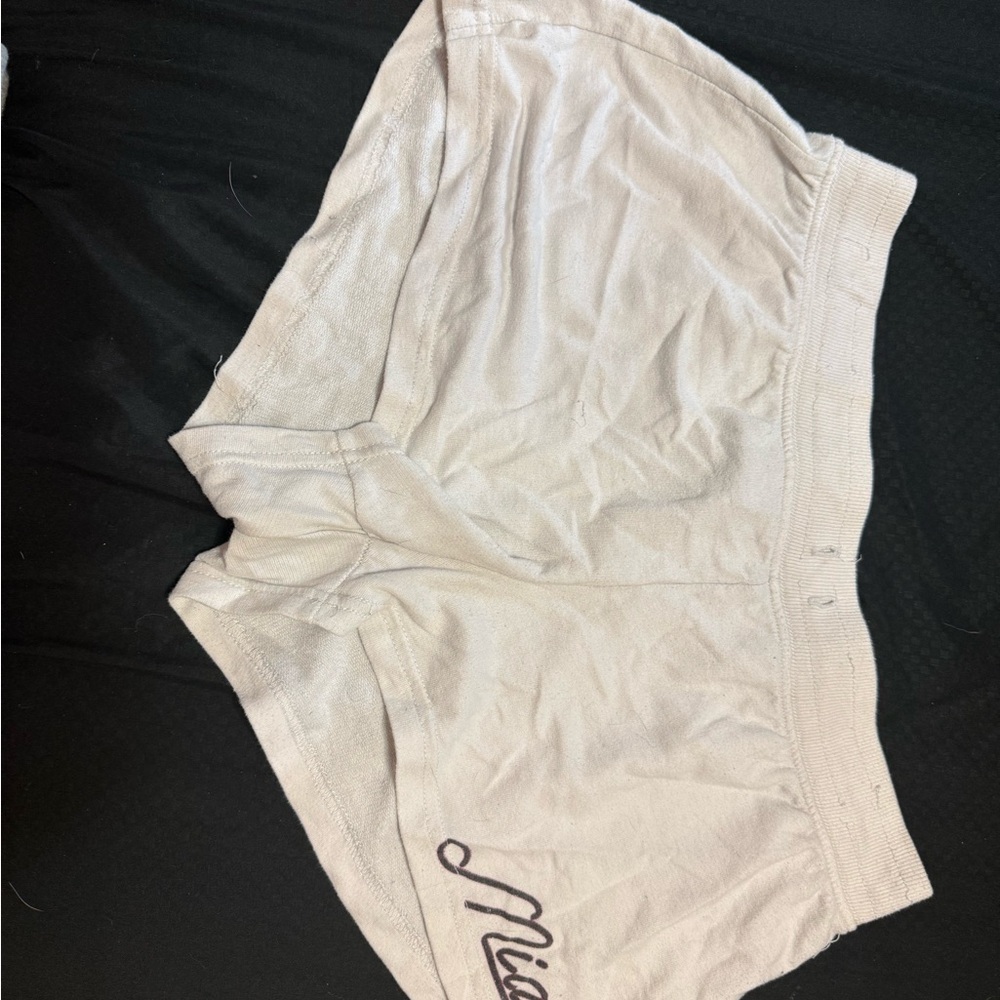 Miami Women's Athletic Shorts - Cream